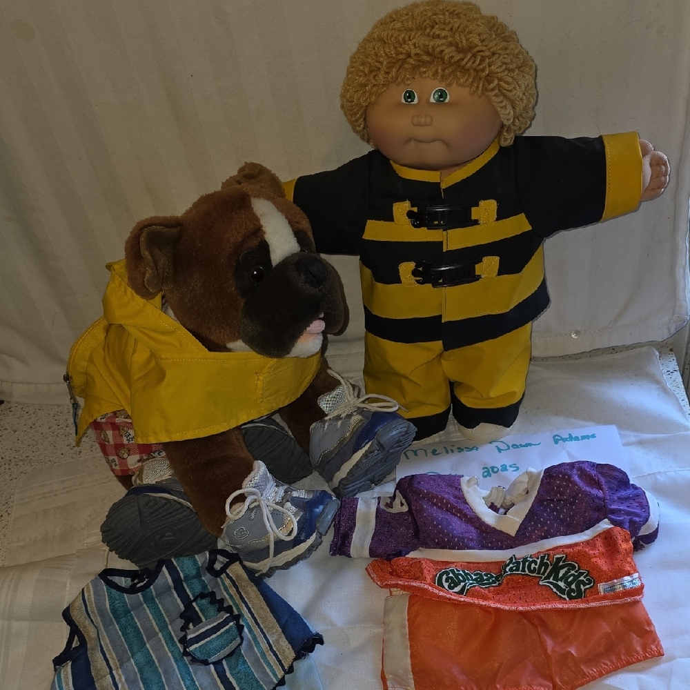 Cabbage Patch Kids Doll with Yellow and Black Outfit